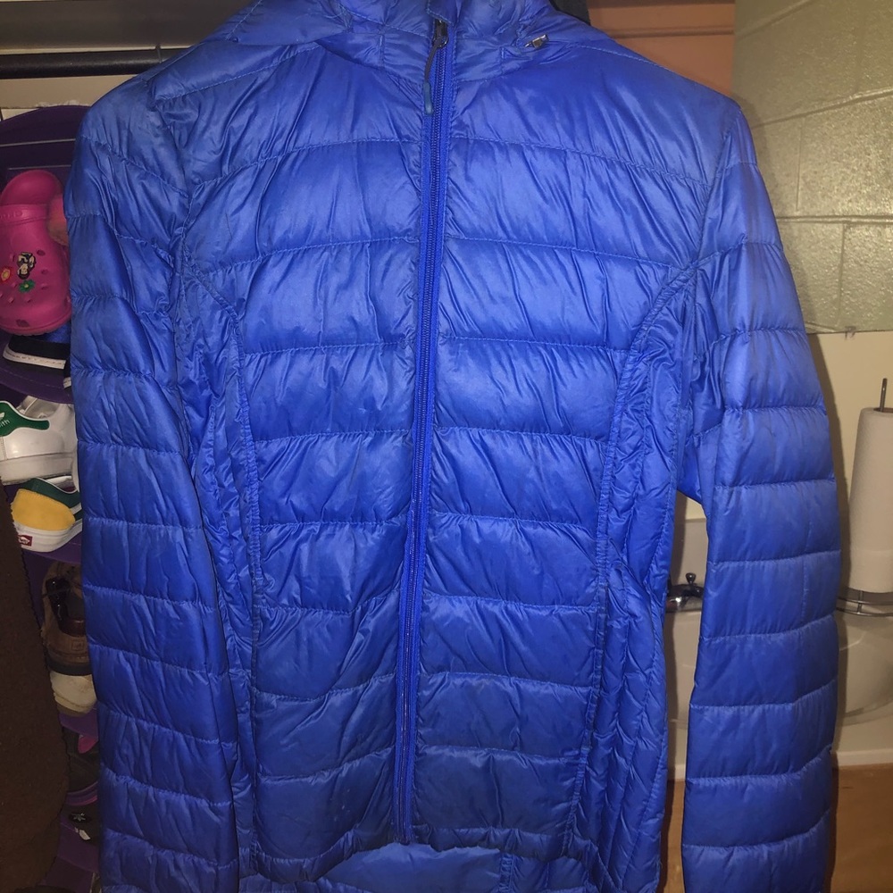 Blue Heat Proof Bubble Coat